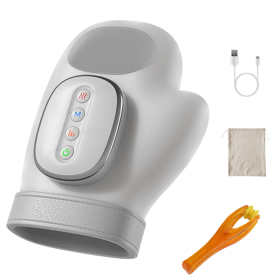 Cordless Hand Massager with Heat & Compression
